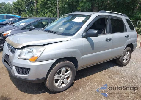 2009 Kia Sportage Lx V6 z USA, uszkodzony, nr VIN KNDJF723697635182